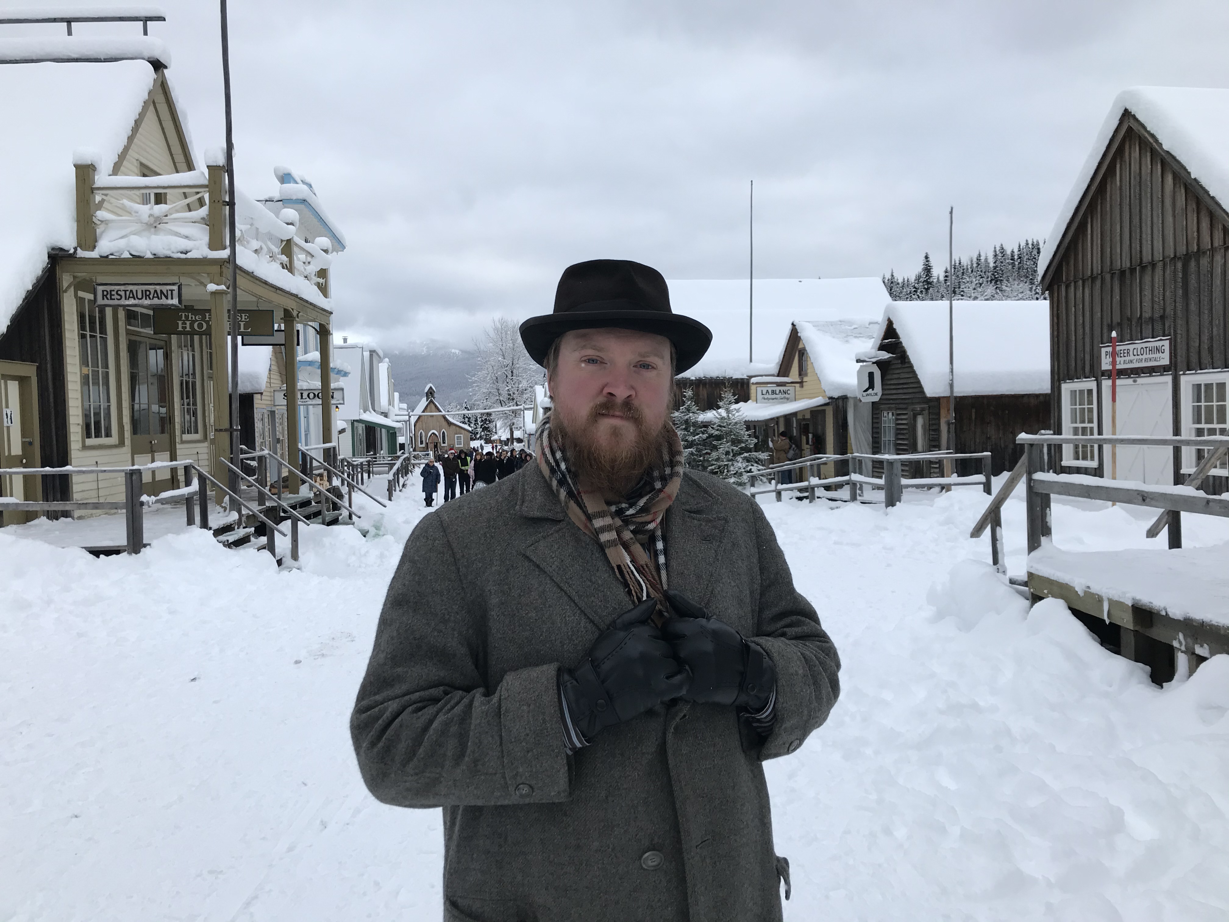Stewart Cawood at Victorian Christmas